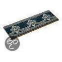 Listello Florence blue 8,0x25,0 cm -  Blauw Prijs per 1 stuk.