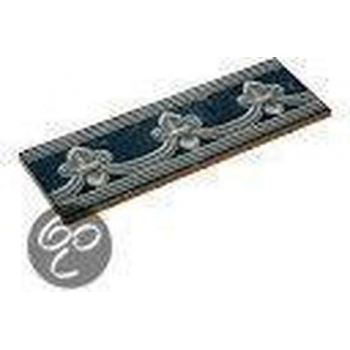 Listello Florence blue 8,0x25,0 cm -  Blauw Prijs per 1 stuk.
