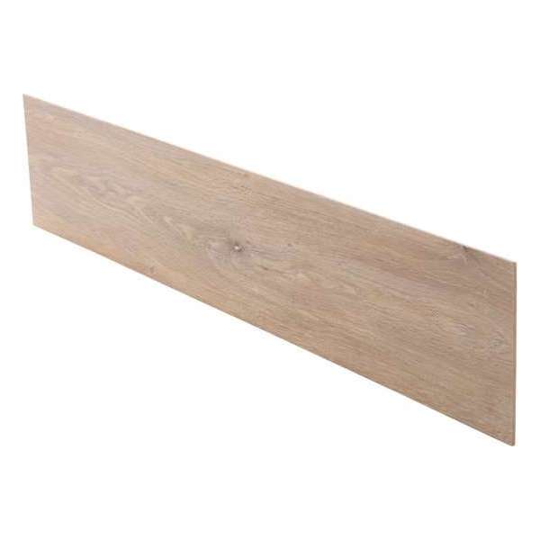 Traprenovatie stootbord | PVC toplaag | Geborsteld eik | 140 x 18 cm Traprenovatie stootbord | PVC toplaag | Geborsteld eik | 140 x 18 cm