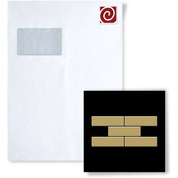 Mozaïek STAAL S-PK-Ti-GM Collectie PK titaan Gold hoogglanzend Mozaïek STAAL S-PK-Ti-GM Collectie PK titaan Gold hoogglanzend