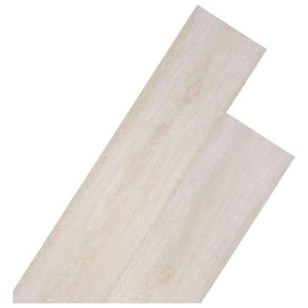 vidaXL Vloerplanken 4.46 m² 3 mm PVC klassiek wit eikenkleurig vidaXL Vloerplanken 4.46 m² 3 mm PVC klassiek wit eikenkleurig