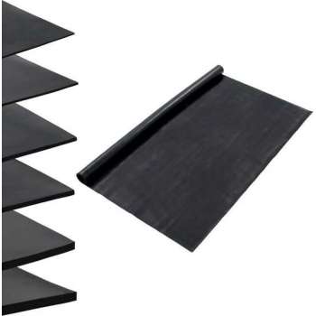 Vloermat anti-slip 1 mm 1,2x5 m rubber glad