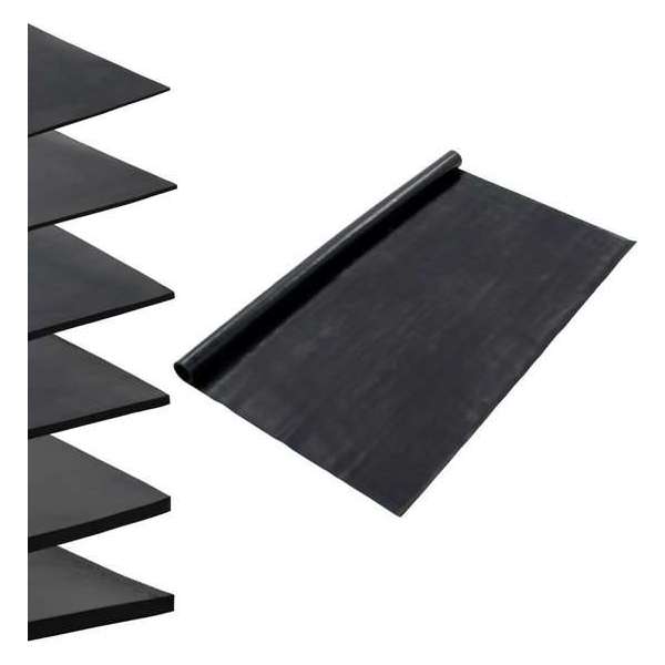 Vloermat anti-slip 1 mm 1,2x5 m rubber glad Vloermat anti-slip 1 mm 1,2x5 m rubber glad