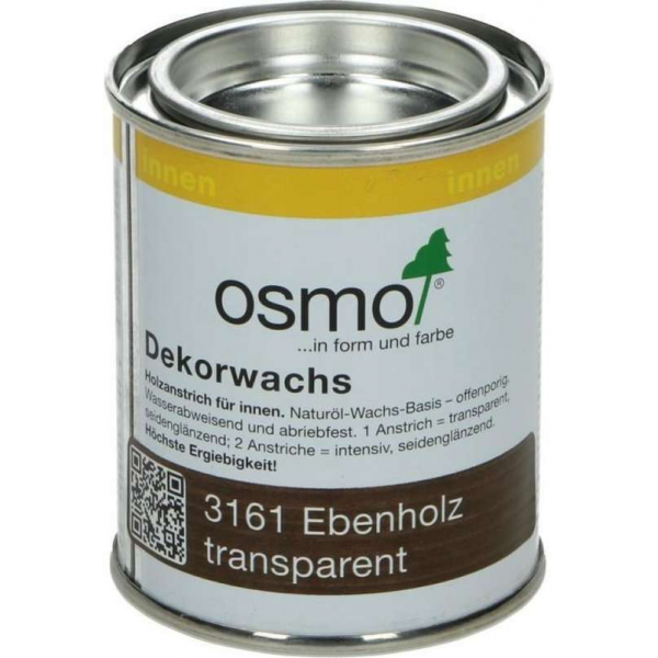 Decorwas - Osmo - TR3161 - Ebbenhout - Kant-en-Klaar - 0,125L Decorwas - Osmo - TR3161 - Ebbenhout - Kant-en-Klaar - 0,125L