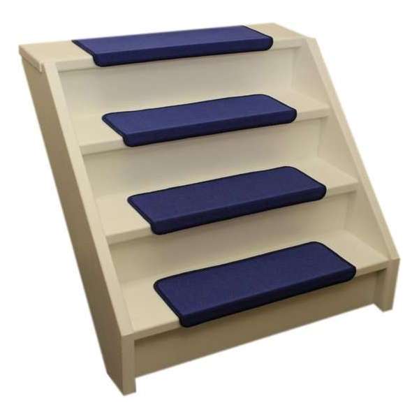 Trapmatten 15x Elite Blauw 65x22x3,5 Recht Trapmatten 15x Elite Blauw 65x22x3,5 Recht