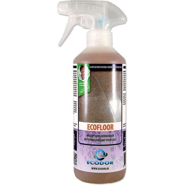 Ecofloor Vloerreiniger spray - 0.5 l - Krachtige vloerreiniger set van 2 Ecofloor Vloerreiniger spray - 0.5 l - Krachtige vloerreiniger set van 2