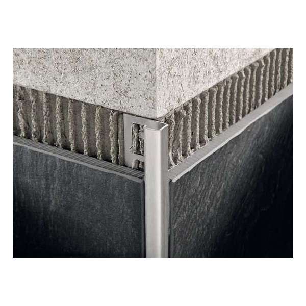 PRO++ Quadro RVS Profiel 10 stuks 11mm x 3000mm RVS geborsteld mat PRO++ Quadro RVS Profiel 10 stuks 11mm x 3000mm RVS geborsteld mat