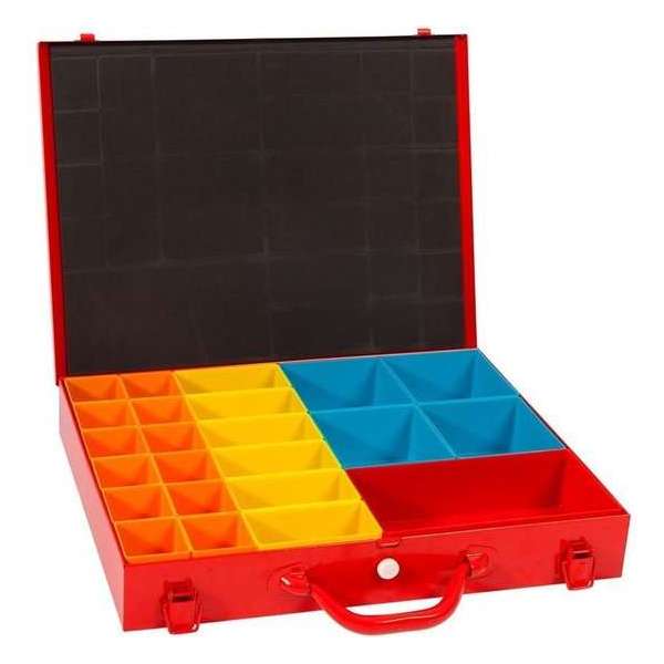 4Tecx Sysbox 445X340X70mm Rood 23-Vaks 4Tecx Sysbox 445X340X70mm Rood 23-Vaks