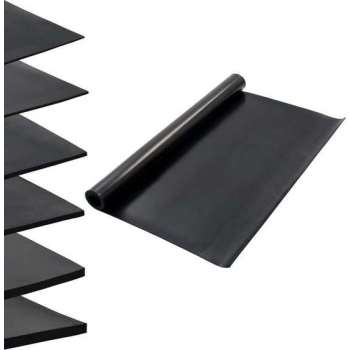 Vloermat anti-slip 4 mm 1,2x2 m rubber glad