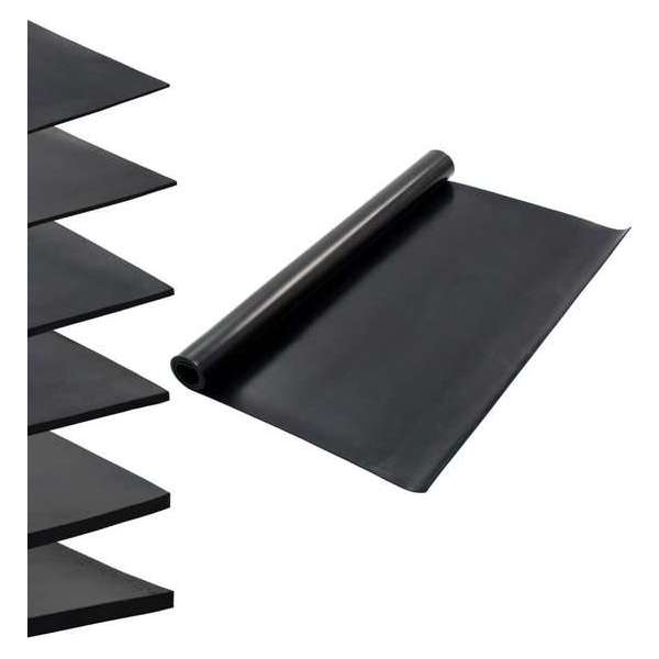 Vloermat anti-slip 4 mm 1,2x2 m rubber glad Vloermat anti-slip 4 mm 1,2x2 m rubber glad
