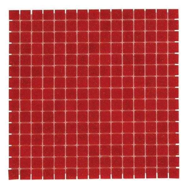 1,04m² - Mozaiek Tegels - Amsterdam Vierkant Aardbei Rood 2x2 1,04m² - Mozaiek Tegels - Amsterdam Vierkant Aardbei Rood 2x2