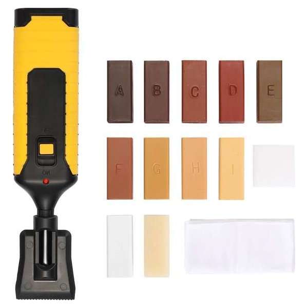 Motools® Laminaat Reparatie Kit - Laminaat Repareren - Vloeren - Werkblad - Krassen Herstellen - Vloer Repareren - Tool Kit Motools® Laminaat Reparatie Kit - Laminaat Repareren - Vloeren - Werkblad - Krassen Herstellen - Vloer Repareren - Tool Kit