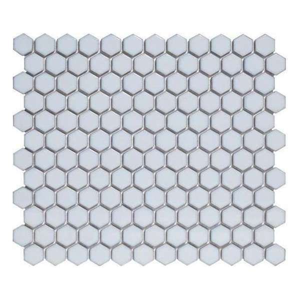 0,78m² - Mozaiek Tegels - Barcelona Hexagon Zacht Blauw 2,3x2,6 0,78m² - Mozaiek Tegels - Barcelona Hexagon Zacht Blauw 2,3x2,6