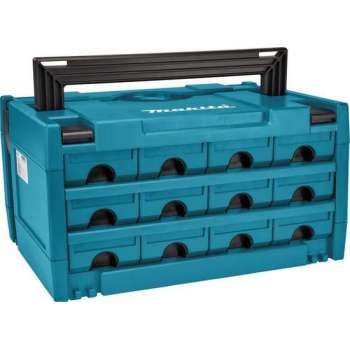 MAKSTOR 3.12 M-box Systainer met 12 laden - 395x295x215 mm - P-84327