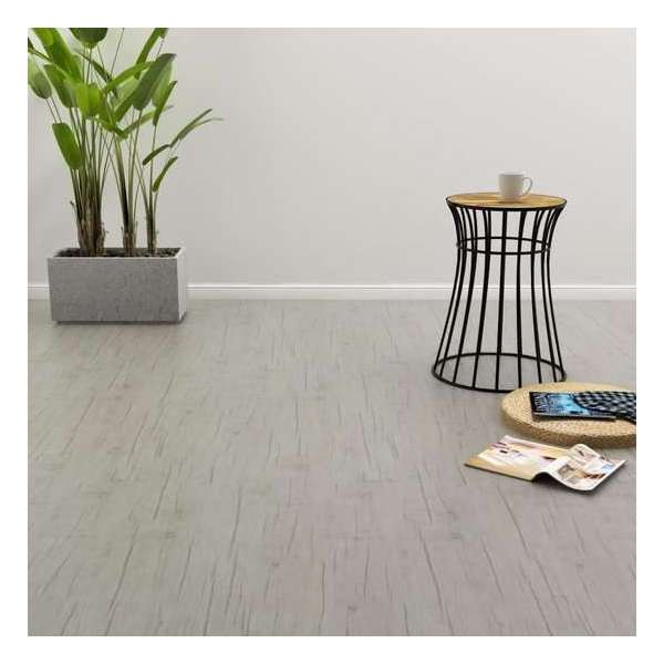 Vloerplanken zelfklevend 4,46 m² 3 mm PVC washed eiken Vloerplanken zelfklevend 4,46 m² 3 mm PVC washed eiken