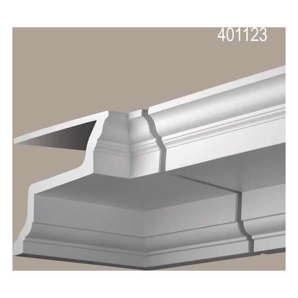 Binnenhoek Profhome 401123 Exterieur lijstwerk Hoeken voor Wandlijsten Gevelelement neo-classicisme stijl wit Binnenhoek Profhome 401123 Exterieur lijstwerk Hoeken voor Wandlijsten Gevelelement neo-classicisme stijl wit