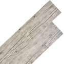 vidaXL Vloerplanken 4.46 m² 3 mm PVC lichtgrijs