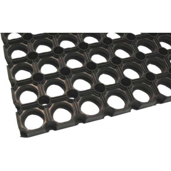 Rubbermat open ring 100 x 150cm (Prijs per stuk)