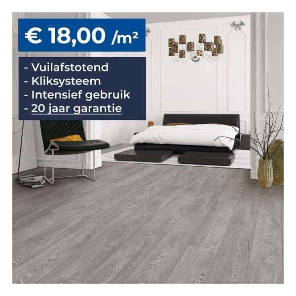HDM Homebrand XL Laminaat - Dallas - Vloer - Kliksysteem – Embossed - 8mm – 20 Jaar Garantie HDM Homebrand XL Laminaat - Dallas - Vloer - Kliksysteem – Embossed - 8mm – 20 Jaar Garantie
