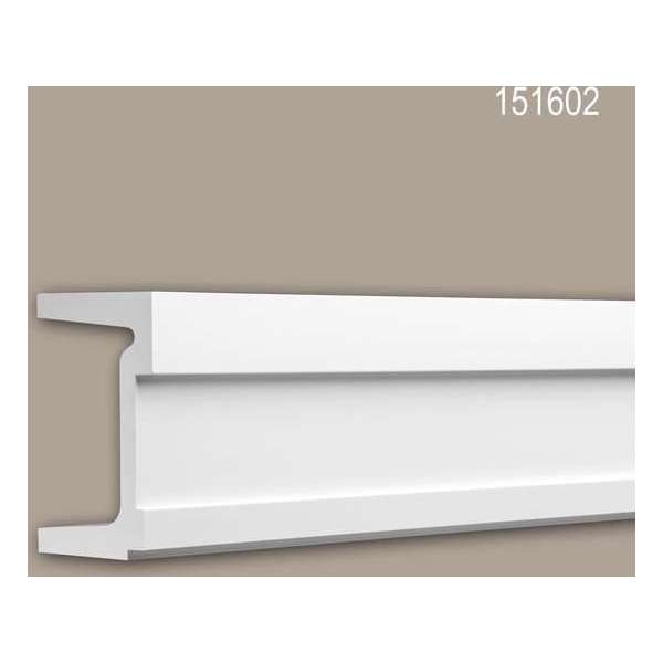 Wandlijst 151602 Profhome Lijstwerk Sierlijst Frieslijst modern design wit 2 m Wandlijst 151602 Profhome Lijstwerk Sierlijst Frieslijst modern design wit 2 m