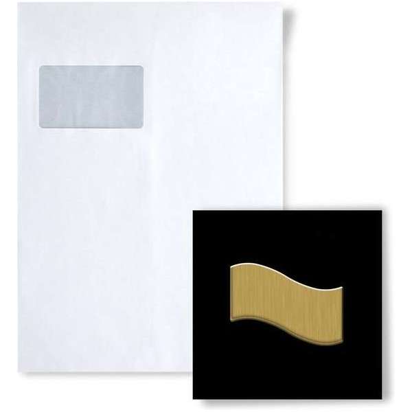 Mozaïek STAAL S-Flux-Ti-GB Collectie Flux titaan Gold geborsteld Mozaïek STAAL S-Flux-Ti-GB Collectie Flux titaan Gold geborsteld