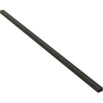 vidaXL Onderliggers 8 st 170x3x4 HKC zwart