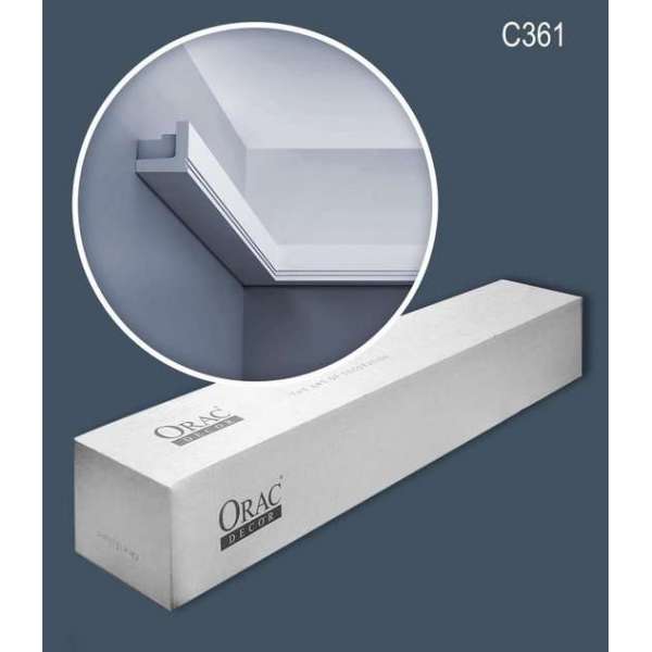 1 doos 14 Sierlijsten Origineel Orac Decor C361 Plafondlijsten Kroonlijsten voor indirecte verlichting 28 m 1 doos 14 Sierlijsten Origineel Orac Decor C361 Plafondlijsten Kroonlijsten voor indirecte verlichting 28 m