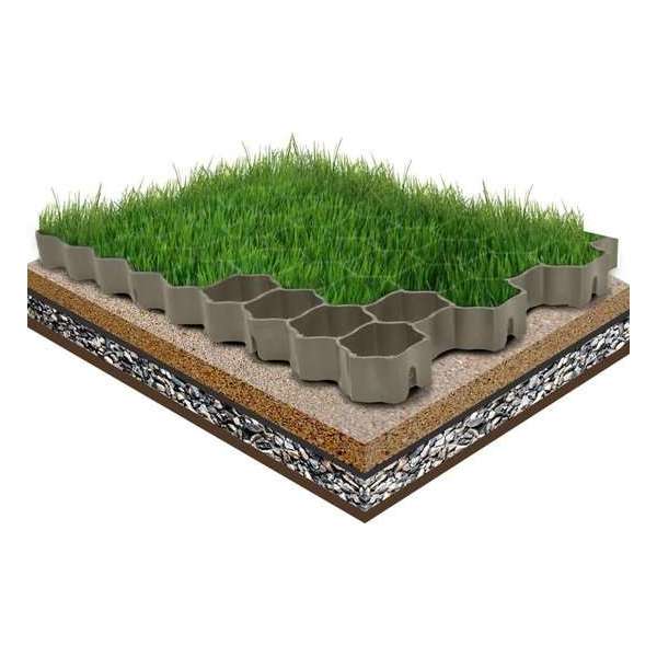vidaXL Grasroosters 16 st 60x40x3 cm kunststof groen vidaXL Grasroosters 16 st 60x40x3 cm kunststof groen