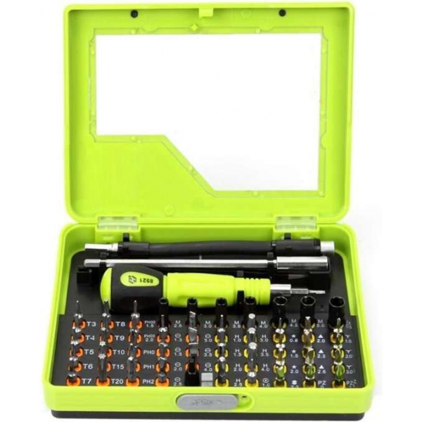 53 in 1 Precisie Schroevendraaier Set - Telefoon / Tablet reparatie / iPhone / Samsung / Huawei - Magnetisch 53 in 1 Precisie Schroevendraaier Set - Telefoon / Tablet reparatie / iPhone / Samsung / Huawei - Magnetisch