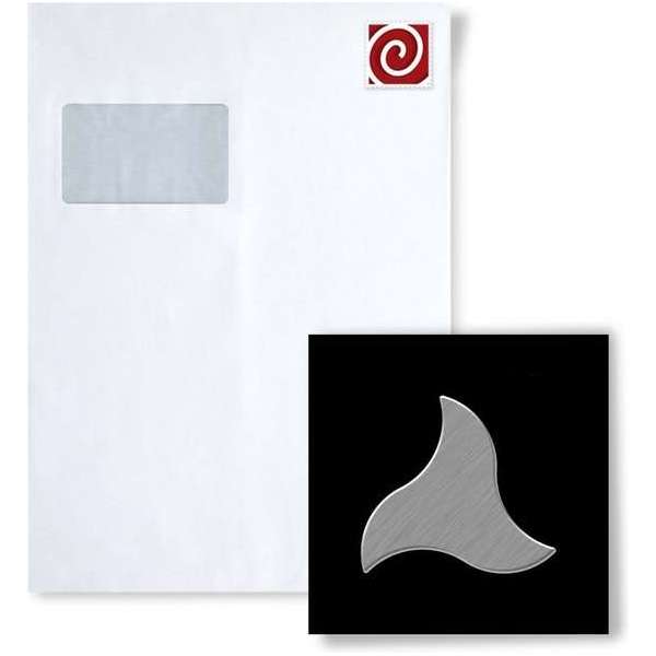 Mozaïek STAAL S-Ninja-S-S-B Collectie Ninja roestvrij staal geborsteld Mozaïek STAAL S-Ninja-S-S-B Collectie Ninja roestvrij staal geborsteld