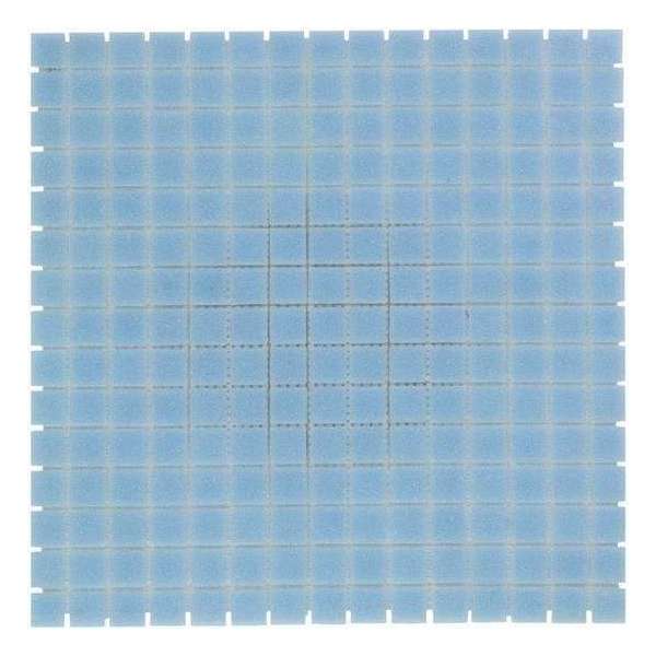 1,04m² - Mozaiek Tegels - Amsterdam Vierkant Licht Blauw 2x2 1,04m² - Mozaiek Tegels - Amsterdam Vierkant Licht Blauw 2x2