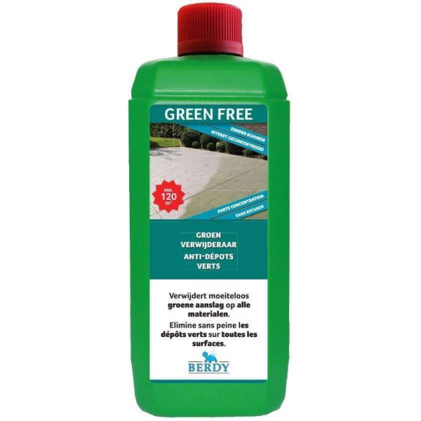 Green Free - Groen verwijderaar ALLE ONDERGRONDEN - Berdy - 1 L Green Free - Groen verwijderaar ALLE ONDERGRONDEN - Berdy - 1 L