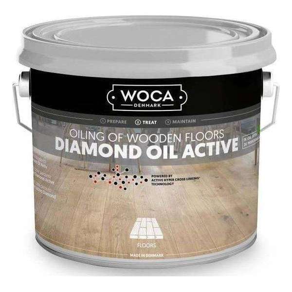 Woca Diamond Oil Active Smoke Brown - 1 Liter Woca Diamond Oil Active Smoke Brown - 1 Liter