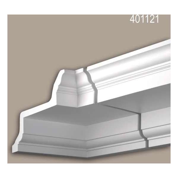 Binnenhoek Profhome 401121 Exterieur lijstwerk Hoeken voor Wandlijsten Gevelelement neo-classicisme stijl wit Binnenhoek Profhome 401121 Exterieur lijstwerk Hoeken voor Wandlijsten Gevelelement neo-classicisme stijl wit