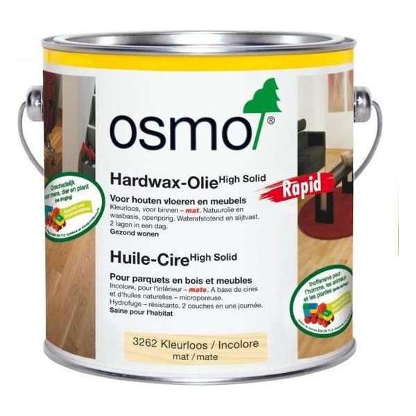 Osmo 3262 Hardwaxolie Rapid Mat Osmo 3262 Hardwaxolie Rapid Mat