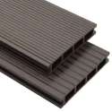 Terrasplanken HKC met accessoires 25 m² 4 m donkerbruin