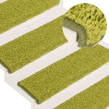 Trapmatten 15 st 65x25 cm groen