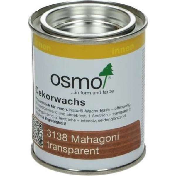 OSMO Decorwas TR3138 Mahonie 0,75L OSMO Decorwas TR3138 Mahonie 0,75L