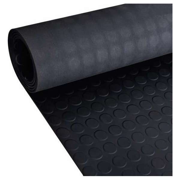 vidaXL Vloermat anti-slip 3 mm 1.5x2 m rubber stip vidaXL Vloermat anti-slip 3 mm 1.5x2 m rubber stip