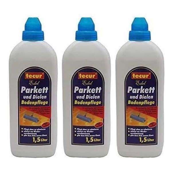 6 x 1.5L tecur noble parket en planken vloeronderhoud, parketreiniger, onderhoud 6 x 1.5L tecur noble parket en planken vloeronderhoud, parketreiniger, onderhoud