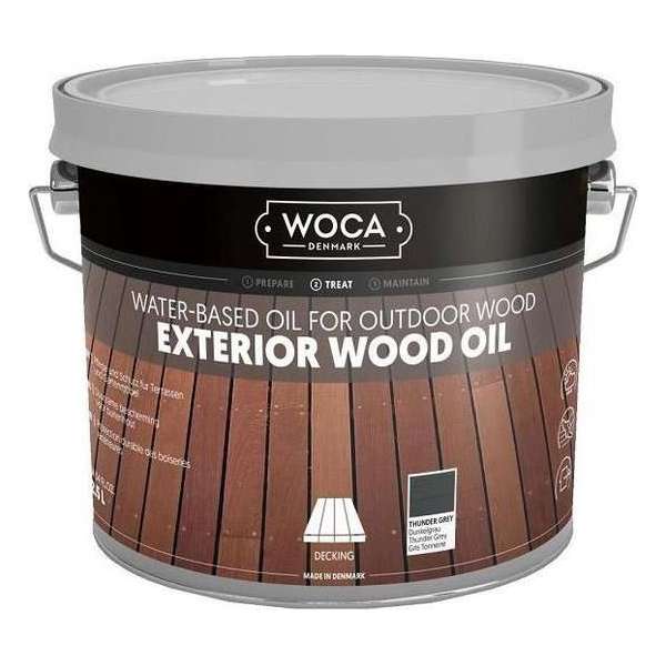 WOCA Exterior Oil Thunder Grey - 2,5 liter WOCA Exterior Oil Thunder Grey - 2,5 liter