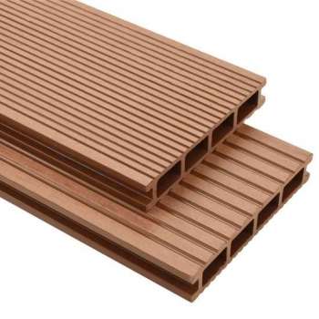 Terrasplanken HKC met accessoires 30 m² 2,2 m bruin