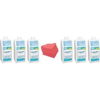 HG kunststof vloeren beschermfilm met glans (product 77) Doos 6 Stuks + 10 Microvezeldoeken