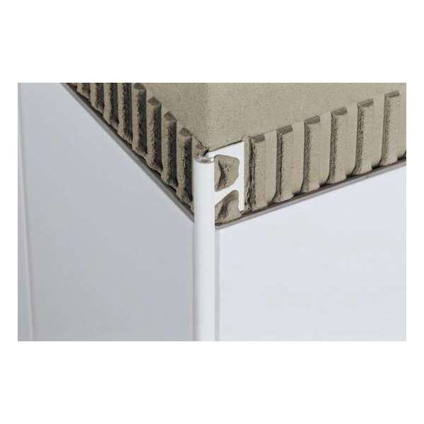 Schlüter Rondec-PRO tegelprofiel 10 mm, 300 cm, pvc, wit Schlüter Rondec-PRO tegelprofiel 10 mm, 300 cm, pvc, wit