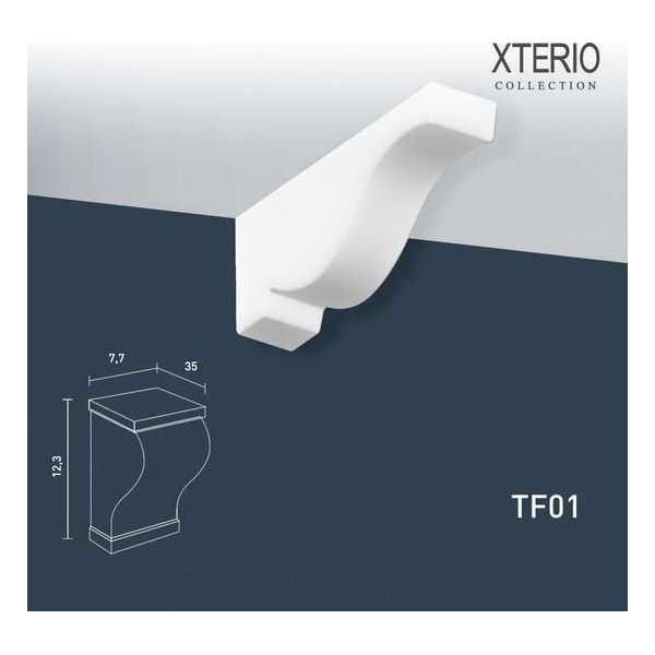 Console Orac Decor TF01 XTERIO Hoeken voor Wandlijsten Sierelement tijdeloos klassieke stijl wit Console Orac Decor TF01 XTERIO Hoeken voor Wandlijsten Sierelement tijdeloos klassieke stijl wit