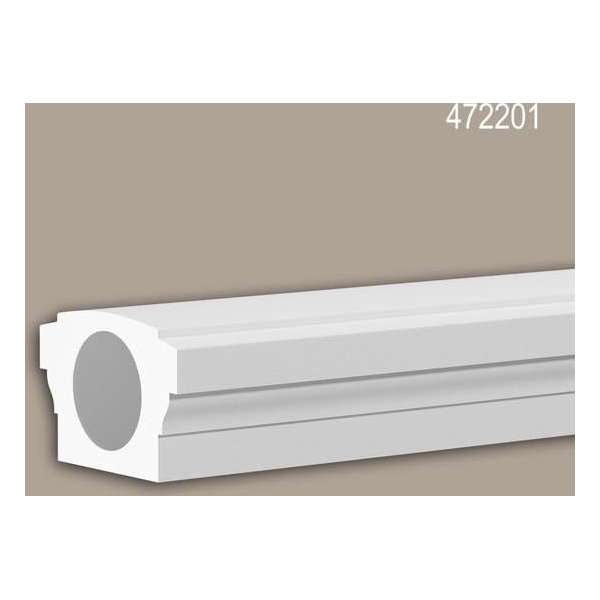 Balustradehandleuning Profhome 472201 Exterieur lijstwerk Balustrade Gevelelement neo-classicisme stijl wit 3 m Balustradehandleuning Profhome 472201 Exterieur lijstwerk Balustrade Gevelelement neo-classicisme stijl wit 3 m