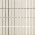 0,9m² -Mozaiek London Rechthoek Wit 7,3x2,3
