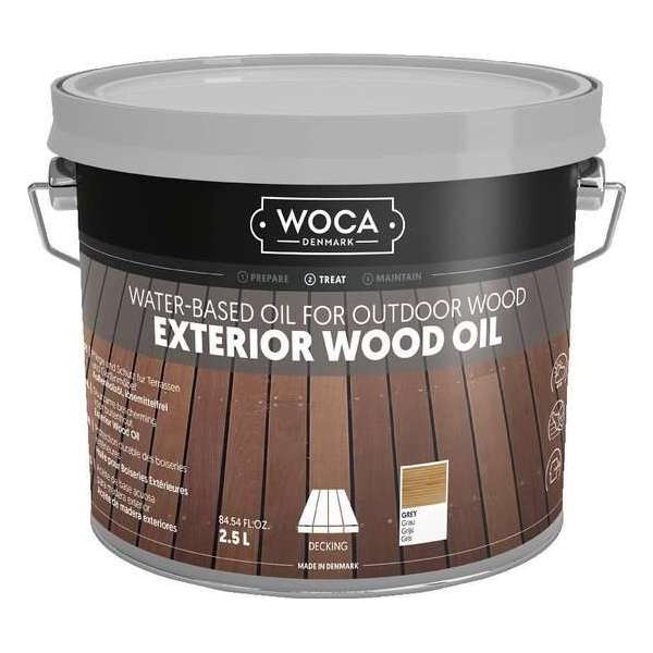 WOCA Exterior Oil GRIJS - 2,5 liter WOCA Exterior Oil GRIJS - 2,5 liter