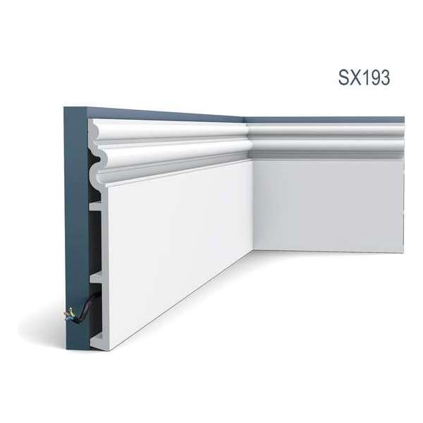 Orac Decor SX193 Vloerplint | L 200 x H 25 x B 2,2 cm Orac Decor SX193 Vloerplint | L 200 x H 25 x B 2,2 cm