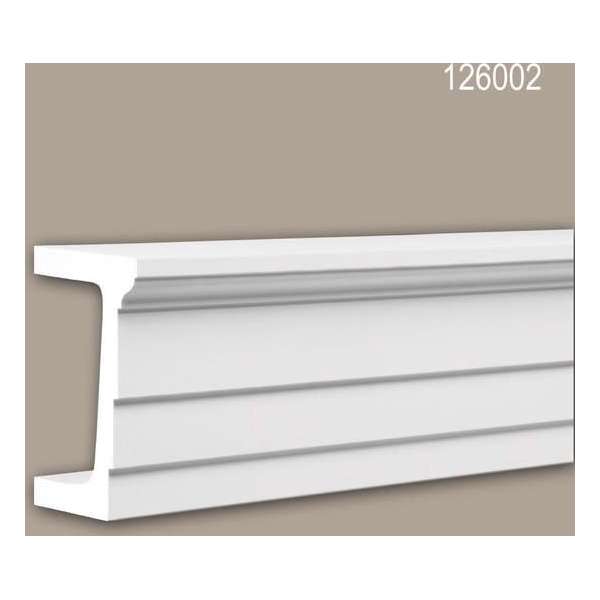 Architraaf 126002 Profhome Deuromlijsting modern design wit 2 m Architraaf 126002 Profhome Deuromlijsting modern design wit 2 m